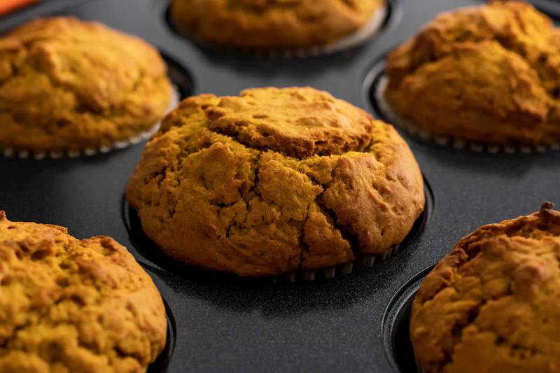 vegan pumpkin muffins