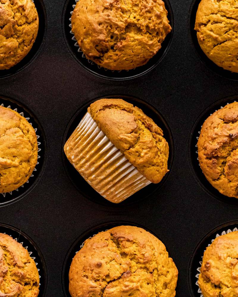 vegan pumpkin muffins