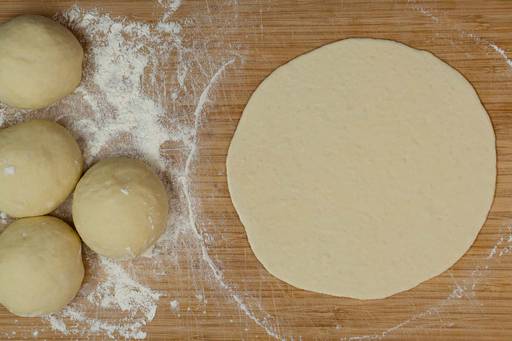 dough pita bread