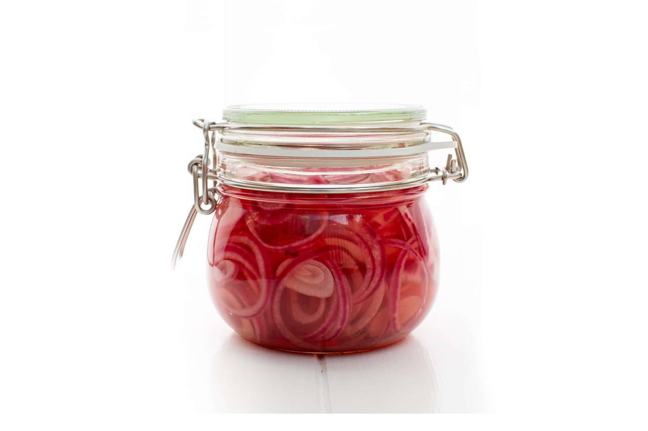 quick home-made pickled onions