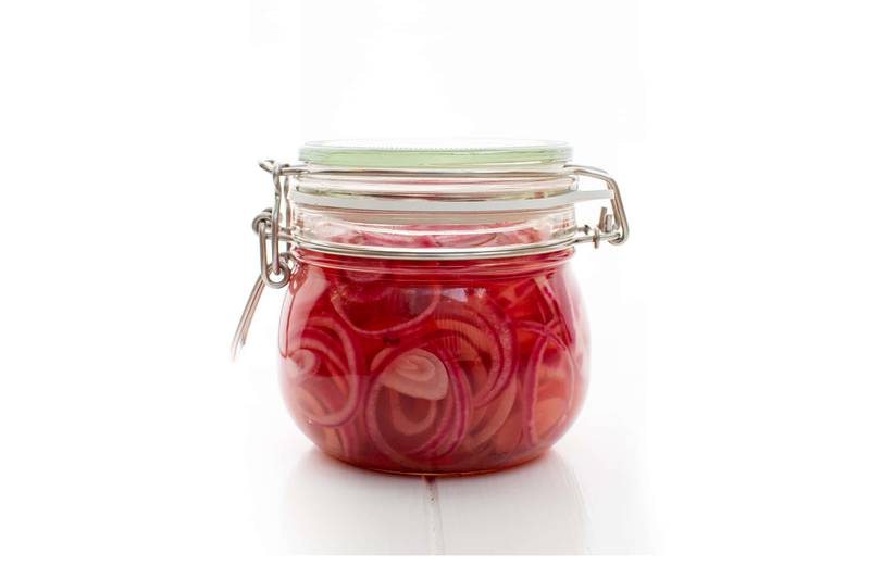 quick home-made pickled onions